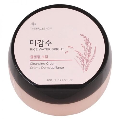 TheFaceShopRiceWaterBrightCleansingCream200ml_1-600x600 The Face Shop Rice Water Bright Cleansing Cream 200ml