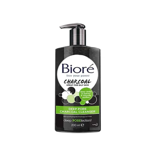 Biore Deep Pore Charcoal Cleanser – 200ml