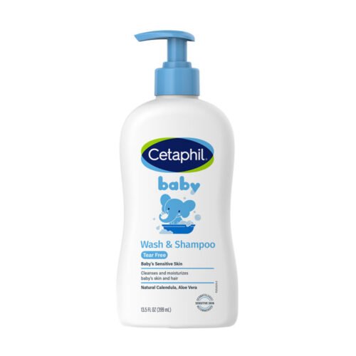 Cetaphil Baby Wash and Shampoo Baby’s Sensitive Skin – 399ml