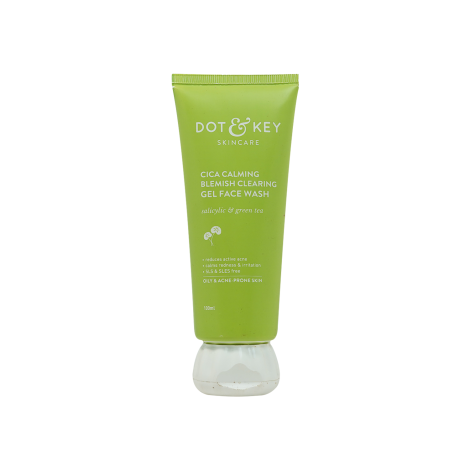 Dot & Key Cica Calming Blemish Clearing Gel Face Wash 100ml