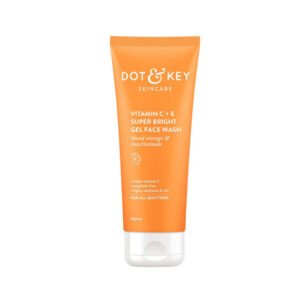 Dot & Key Vitamin C+E Super Bright Gel Face Wash 100ml Eqqualberry Purple PDRN Pore Minimizing Serum 30ml