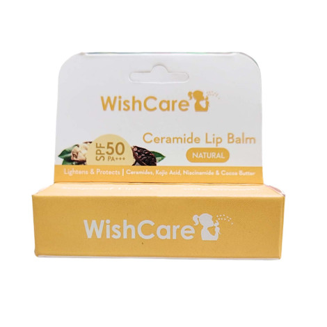 WishCare Ceramide Lip Balm SPF50 5g tube