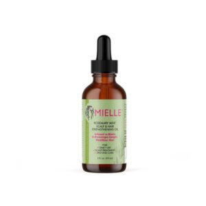 Mielle Rosemary Mint Scalp & Hair Strengthening Oil 59ml for Scalp Nourishment, Hair Strengthening, Moisture Care and Healthy Looking Hair
