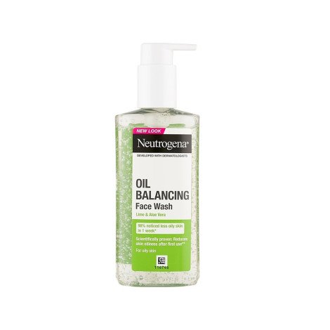 Neutrogena Oil Balancing Face Wash 200ml for Oil Control, Deep Cleansing, Skin Refreshing and Healthy Looking Balanced Complexion