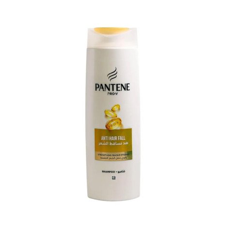 Pantene Anti Hair Fall Shampoo 375ml with Pro-V Formula for Stronger Hair and Reduced Hair Breakage
