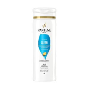 Pantene 2in1 Shampoo 355ml Classic Clean Shampoo and Conditioner for Fresh, Soft and Manageable Hair