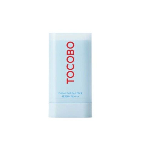 TOCOBO Cotton Soft Sun Stick SPF50+ PA++++ 19g for matte and easy sun protection