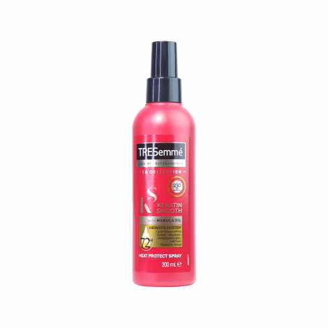 Tresemmé Keratin Smooth Heat Protection Spray 200ml for protecting hair from heat damage